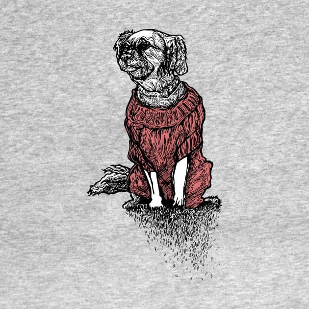 Dog Sweater Collection Red by jondenby